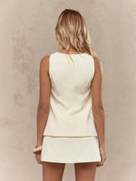Ensemble élégant femme sans manches #Monaco