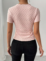 T-shirt élégant à manches courtes #Monaco
