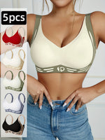 Lot de 5 soutiens-gorge sans couture