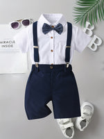 Tenue garçon élégante 4 pièces