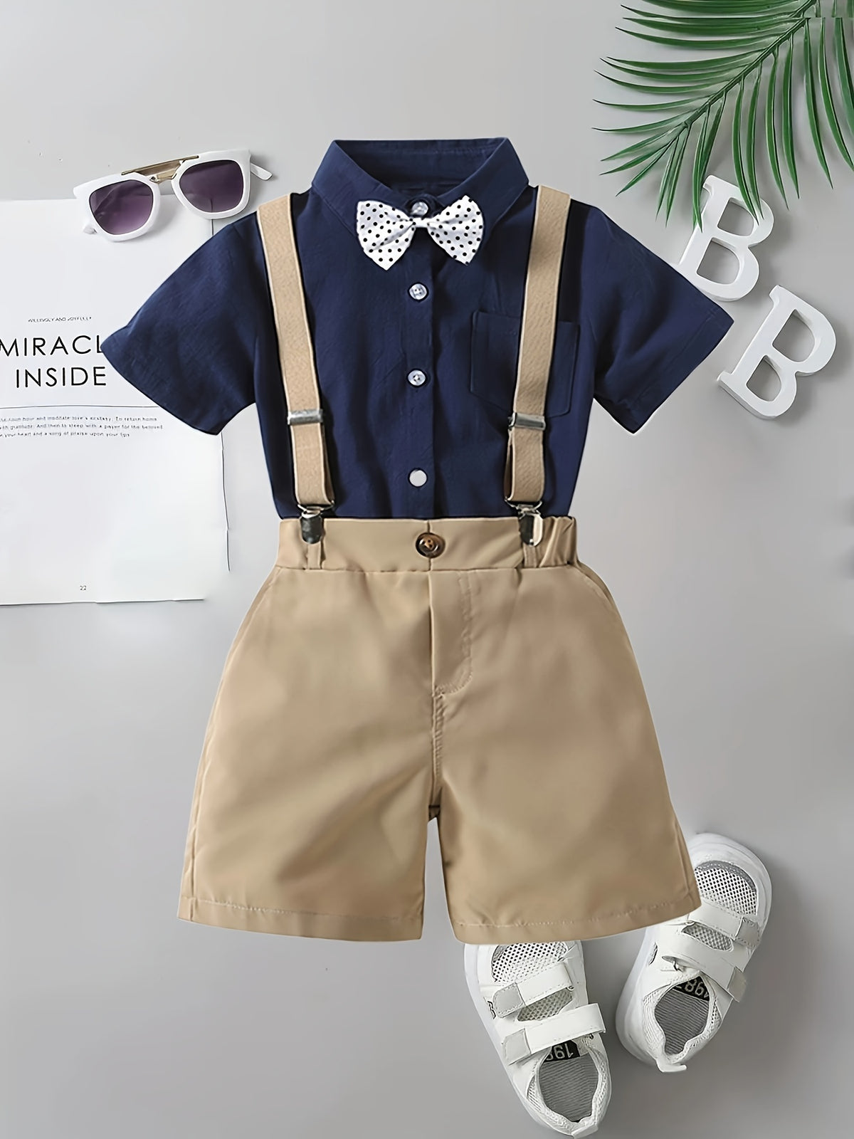 Tenue garçon élégante 4 pièces