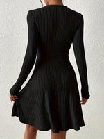 Robe élégante noir #collection Paris 2025