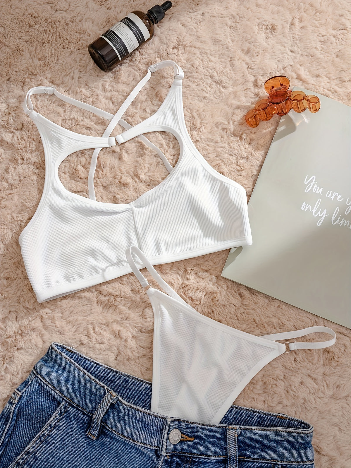 Ensemble lingerie sans armatures