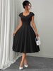 Robe vintage évasée style années 50 #Paris