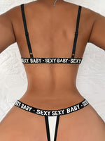 Ensemble lingerie dos nu