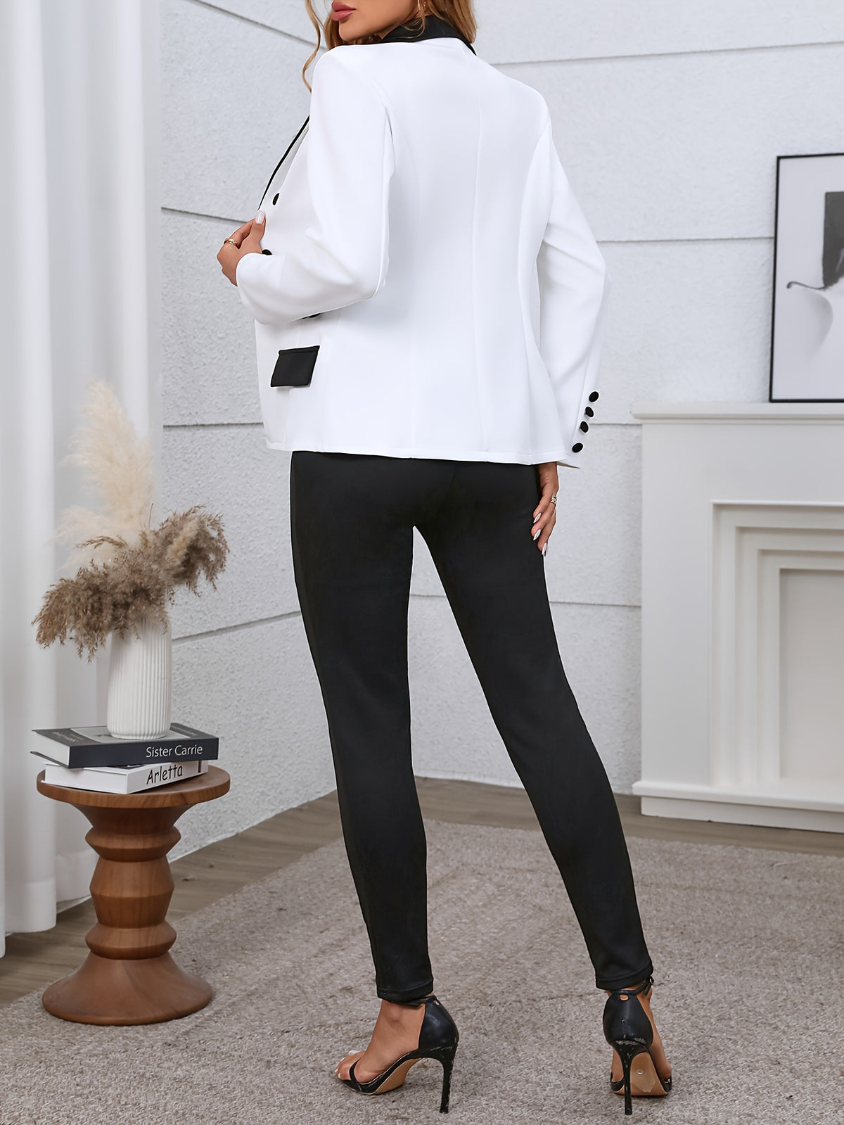 Ensemble deux-pièces - Blazer à boutons et pantalon