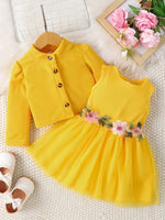 Robe fleurie décontractée pour fille