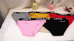 Lot de 10 culottes élégantes en coton sans coutures