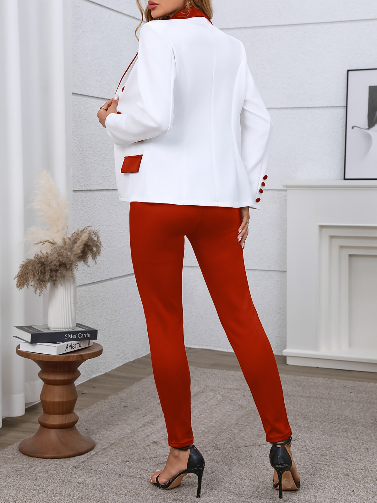 Ensemble deux-pièces - Blazer à boutons et pantalon