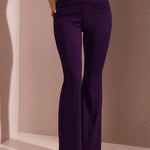 Elegant black flare pants