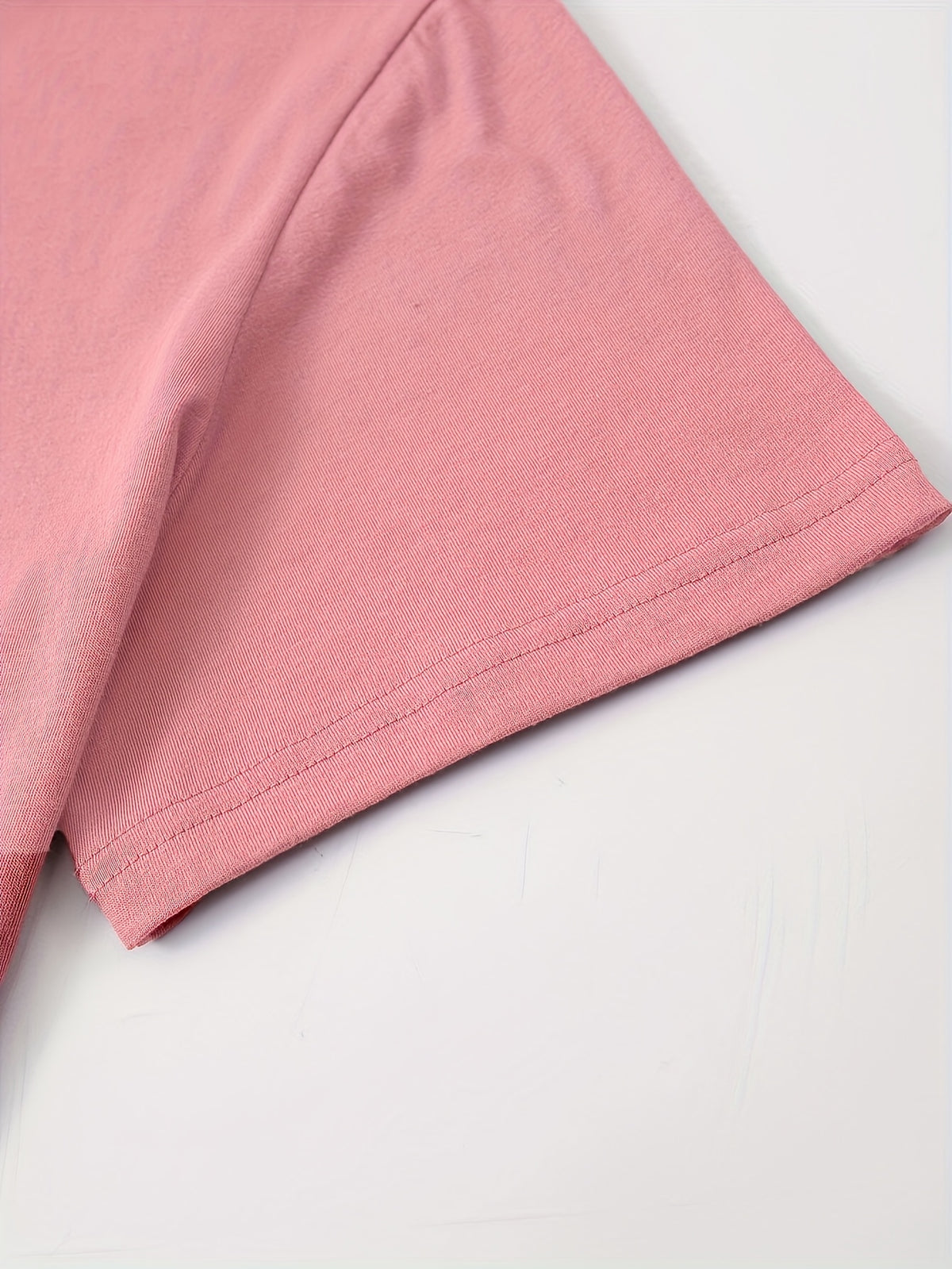 T-shirt casual femme à manches courtes