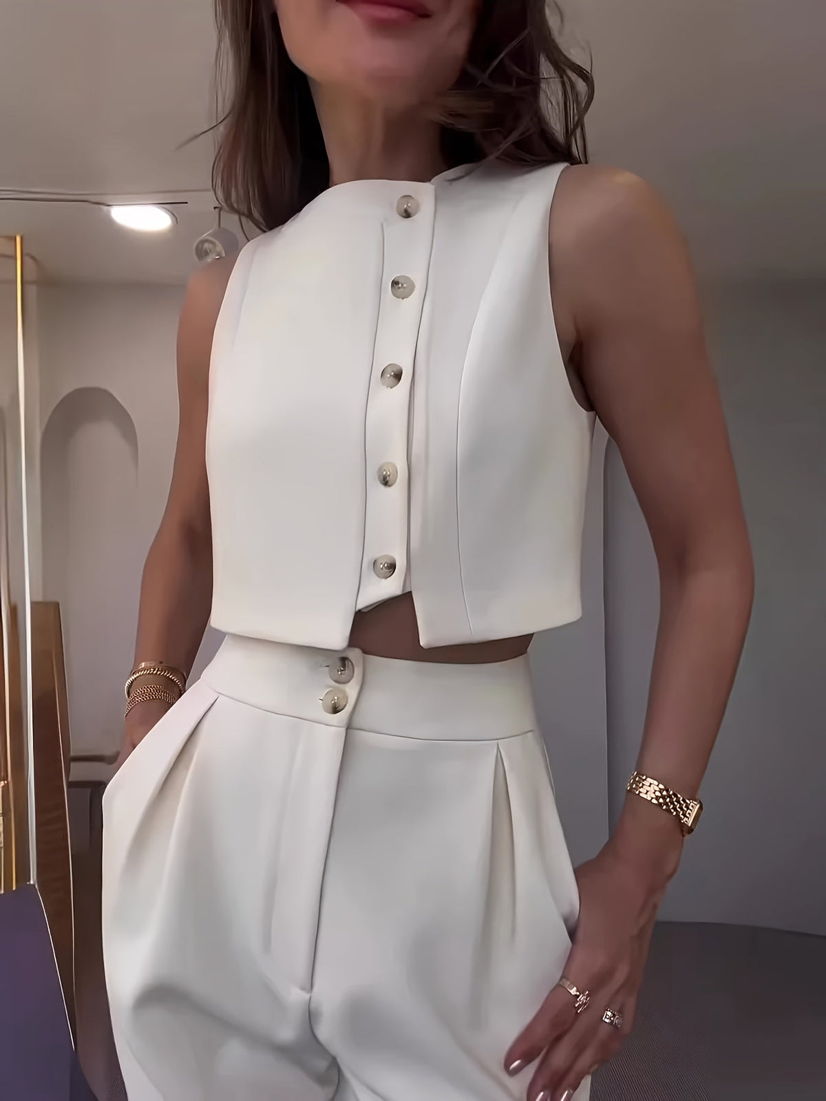 Ensemble élégant et décontracté