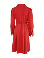 Robe élégante à manches longues