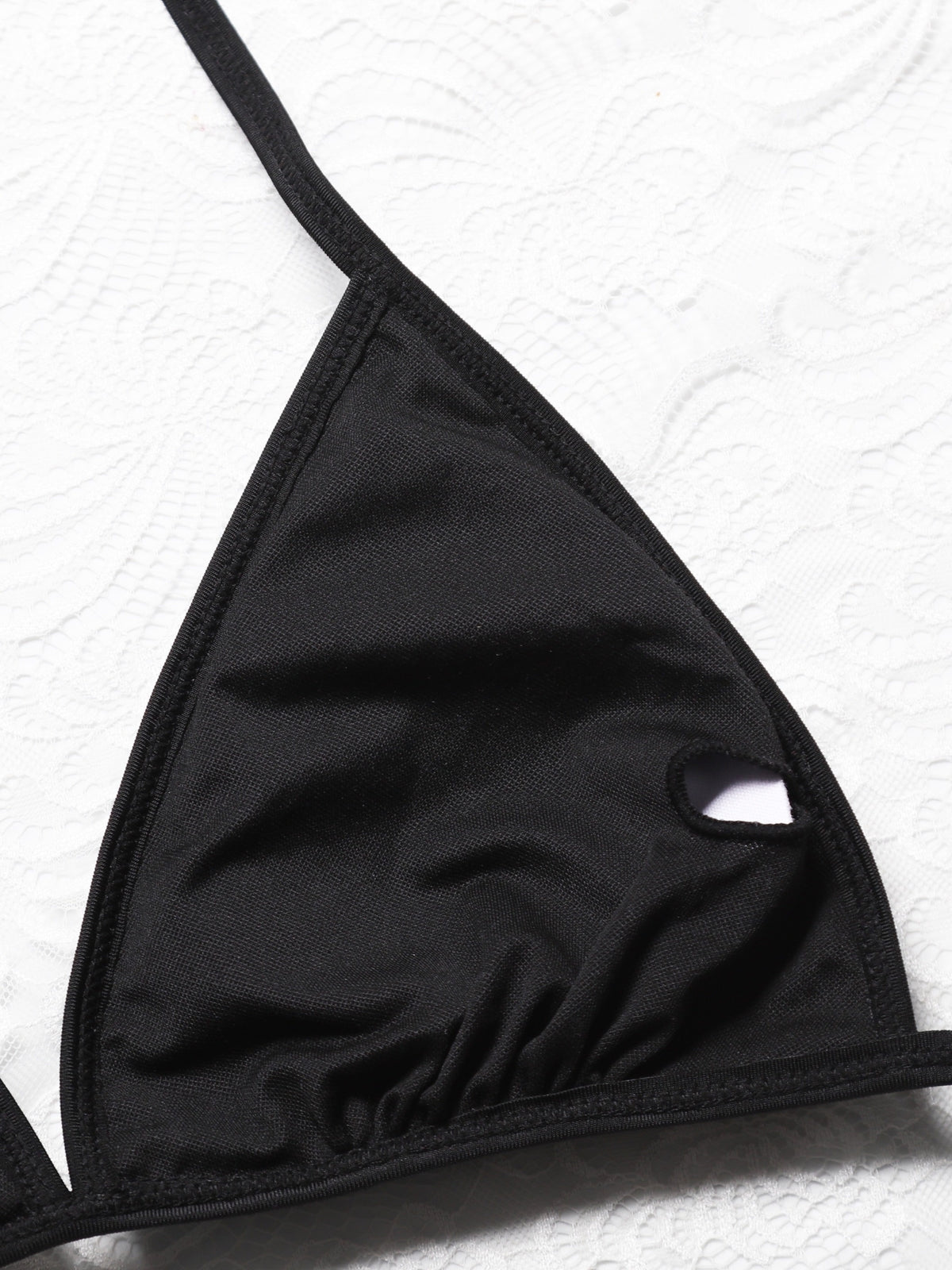 Haut de maillot de bain femme argenté