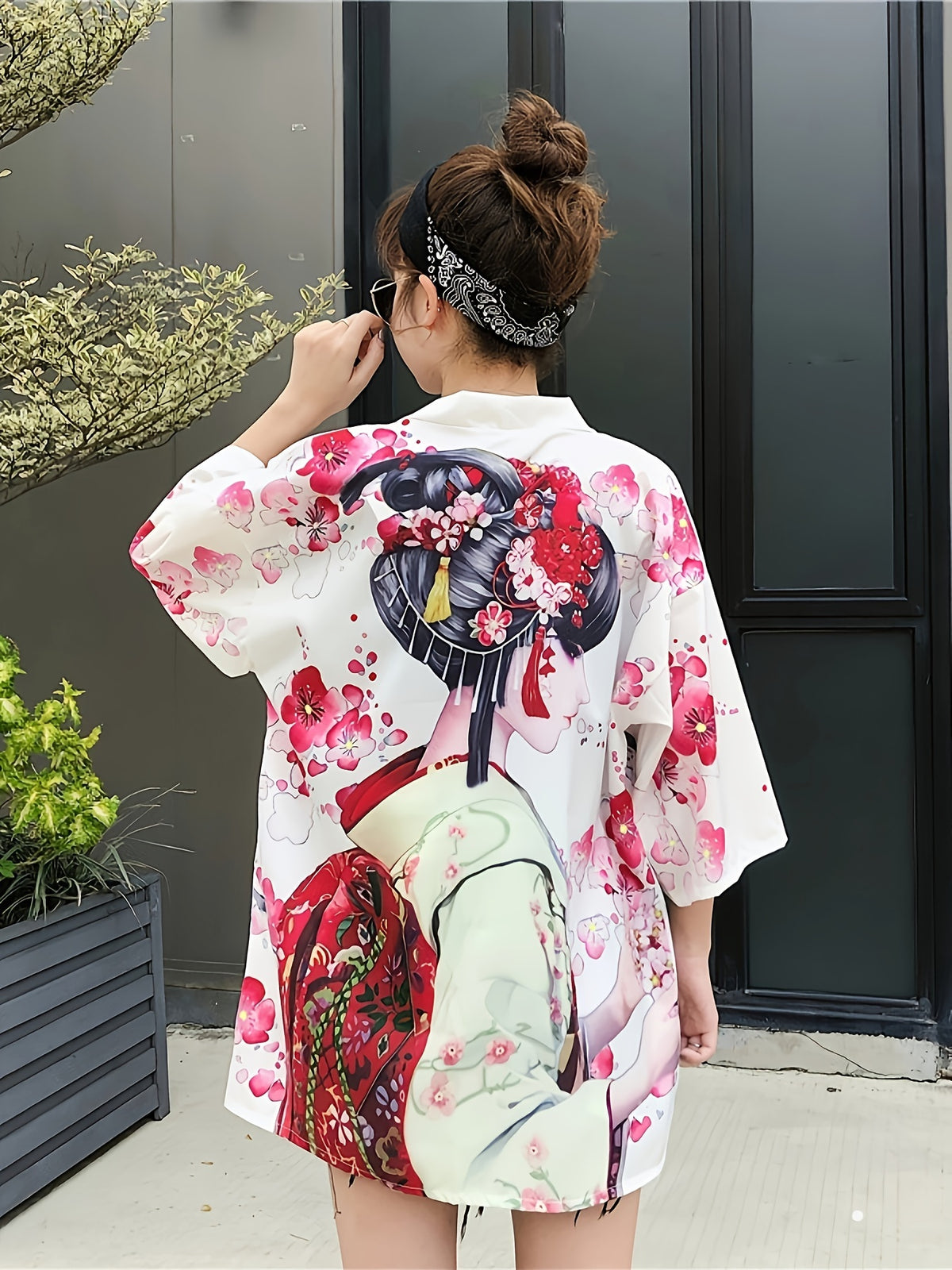 Kimono traditionnel japonais pour femme