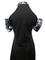 Robe sexy imprimé floral #collection MONACO 2025