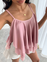 Blouse d’été à volants pour femme #Monaco