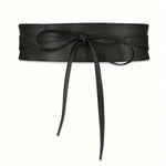 Ceinture large avec nœud pour femme