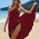 Robe de plage dos nu à bretelles spaghetti #collection MONACO 2025
