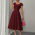 Robe vintage évasée style années 50 #Paris