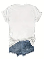 T-shirt femme imprimé inspiration parisienne