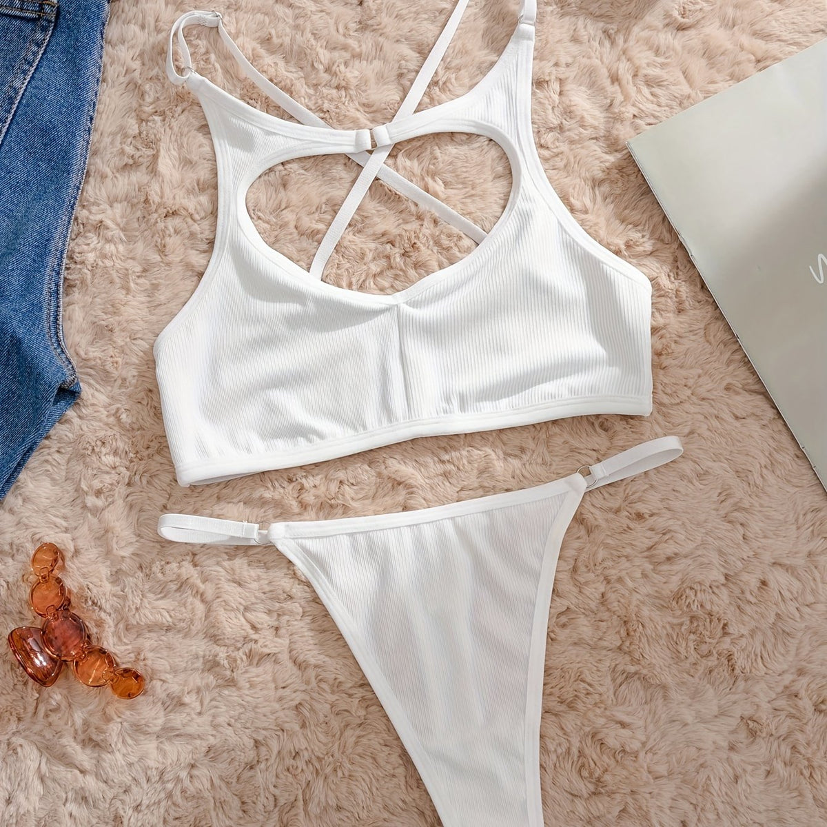Ensemble lingerie sans armatures