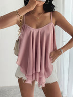 Blouse d’été à volants pour femme #Monaco