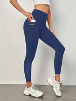 Legging élégant à couture mesh