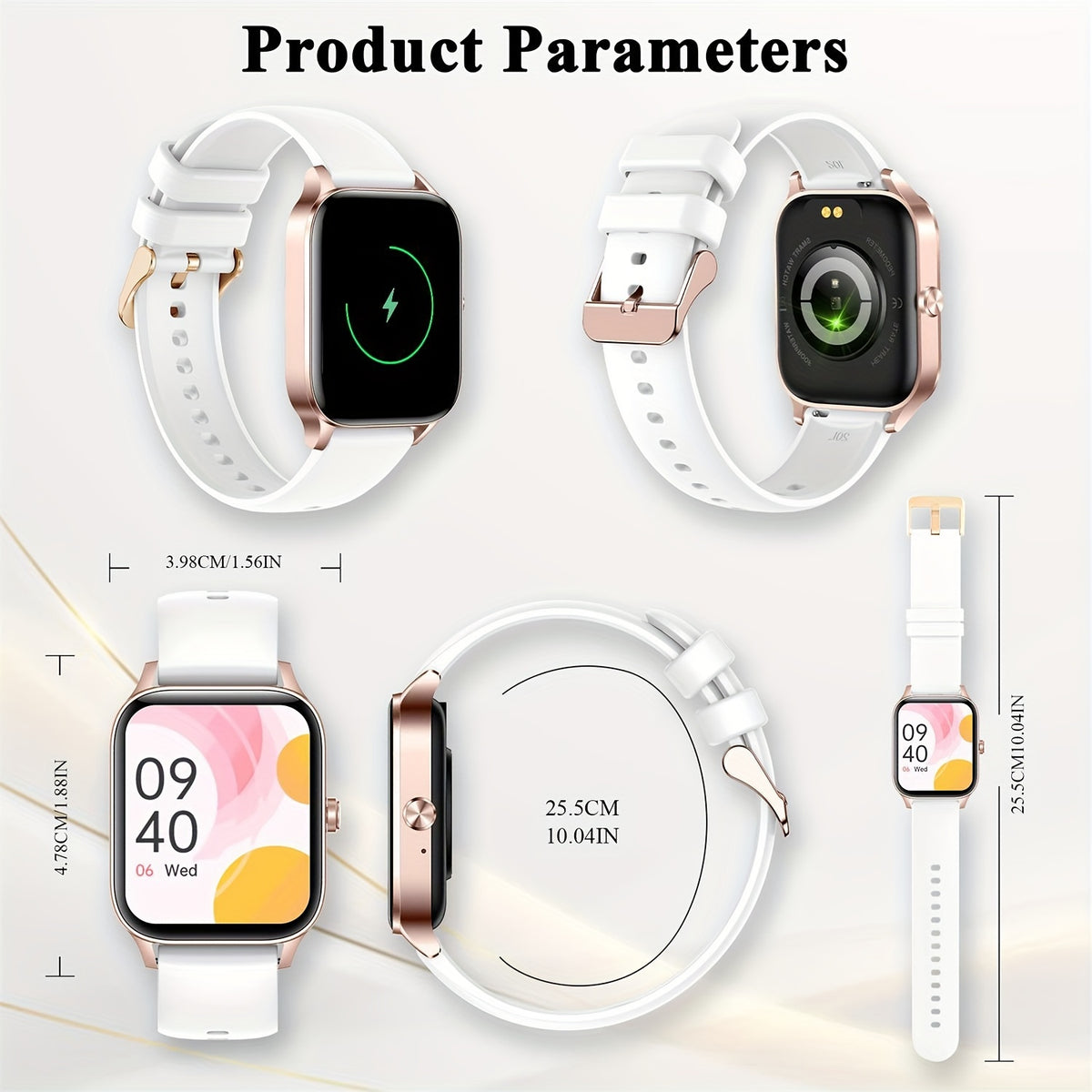 INNOFOVO Smartwatch - Technologie et Élégance au Poignet