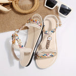 Sandales tressées pour femme