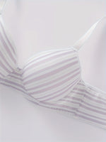 Lot de 3 soutiens-gorge push-up à rayures