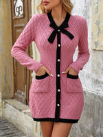 Élégante Robe Tricotée Femme #collection Paris 2025