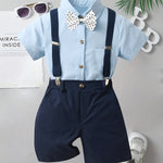 Tenue garçon élégante 4 pièces