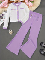 Ensemble élégant pour fille 2pcs