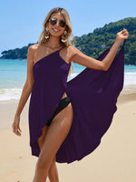Robe de plage dos nu à bretelles spaghetti #collection MONACO 2025