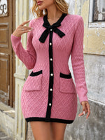 Élégante Robe Tricotée Femme #collection Paris 2025