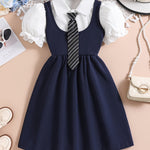 Costume preppy pour filles et adolescentes