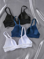 Lot de 3 soutiens-gorge push-up
