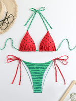 Maillot de bain 2 pièces sexy pastèque