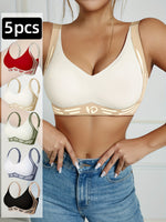 Lot de 5 soutiens-gorge sans couture