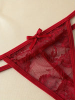 Lot de 3 strings en dentelle