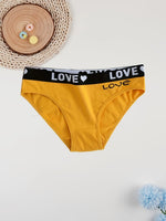 Lot de 10 culottes élégantes en coton sans coutures
