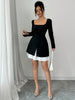 Robe crayon élégante à taille haute #collection Paris