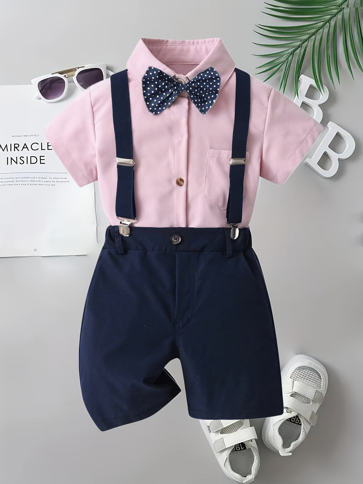 Tenue garçon élégante 4 pièces