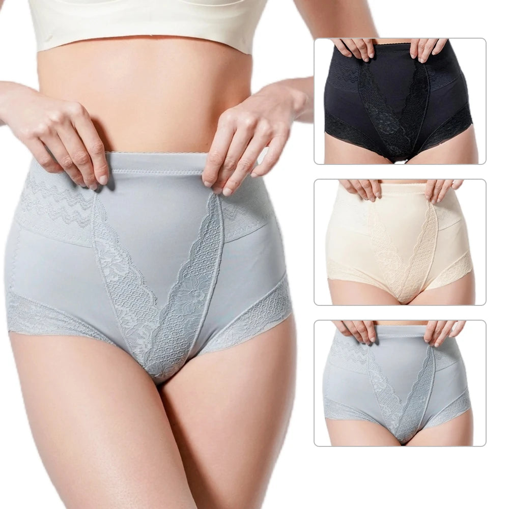 Culotte gainante taille haute – confort & effet ventre plat 