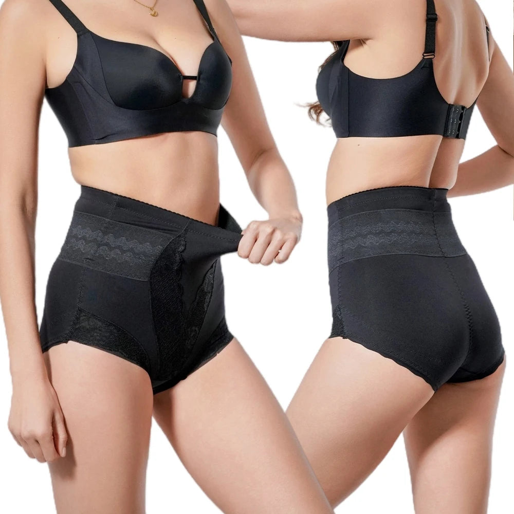 Culotte gainante taille haute – confort & effet ventre plat 