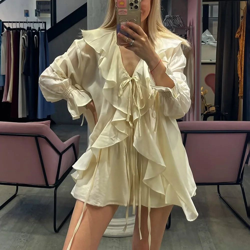 Ensemble élégant beige Tularose – Chic & confort au printemps #collection MONACO 2025