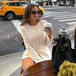 Haut blanc élégant Sweety – Légèreté et Style Casual #collection Paris 2025
