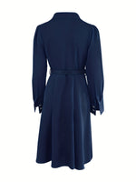 Robe élégante à manches longues