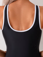 Maillot de bain une pièce noir